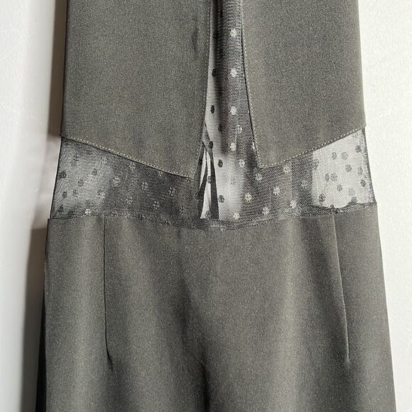 About Us Black Halter Strappy Dress Size Small - Picture 3 of 8